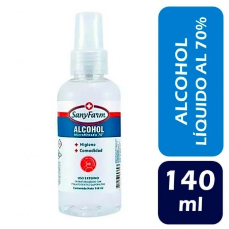 SANY FARMA ALCOHOL 70° 140ML MICROF