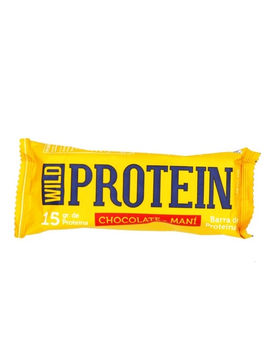 WILD PROTEIN CHOCOLATE-MANI BARRA