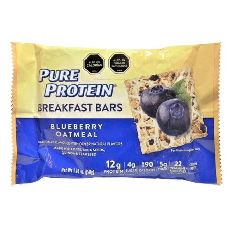 PURE PROT. BREAKFAST BARS BLUEBERRY