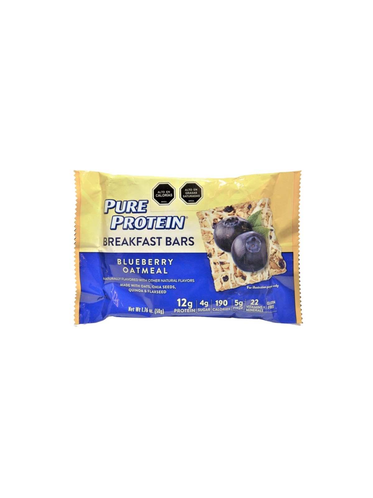 PURE PROT. BREAKFAST BARS BLUEBERRY