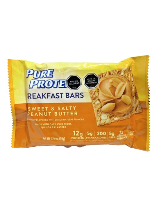 PURE PROT.BREAKFAST BARS SWEET &SALTY