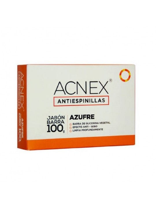 ACNEX AZUFRE JB BARRA 100G