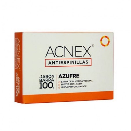 ACNEX AZUFRE JB BARRA 100G