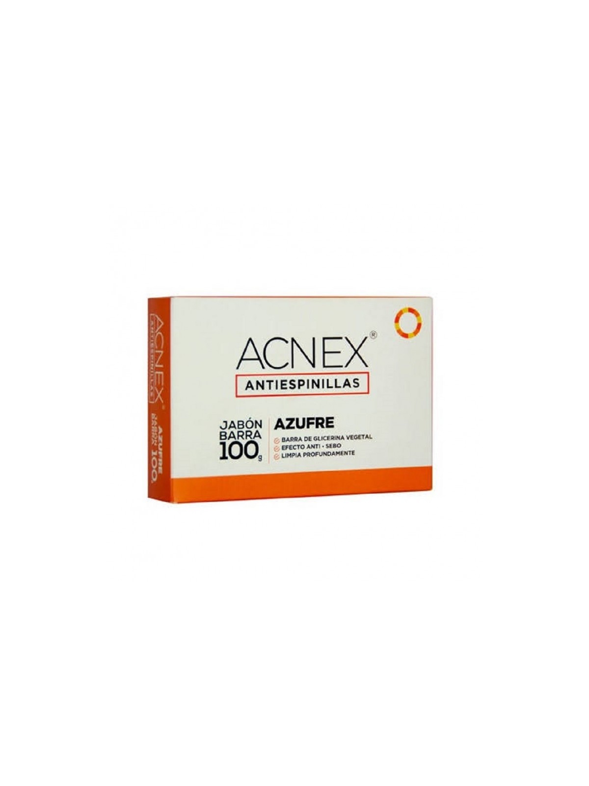 ACNEX AZUFRE JB BARRA 100G