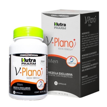 V-PLANO MEN + PROBIOTICOS X 60 COMP