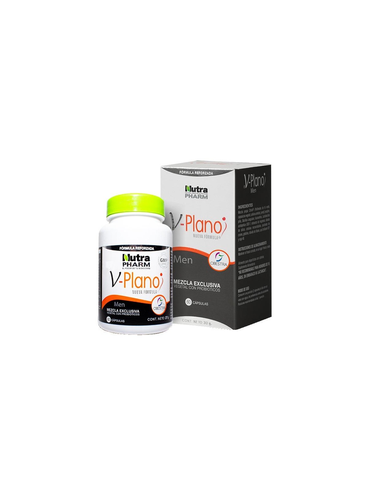 V-PLANO MEN + PROBIOTICOS X 60 COMP