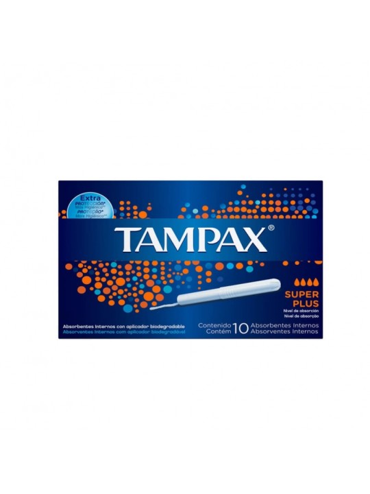 TAMPAX X 10 SUPER PLUS