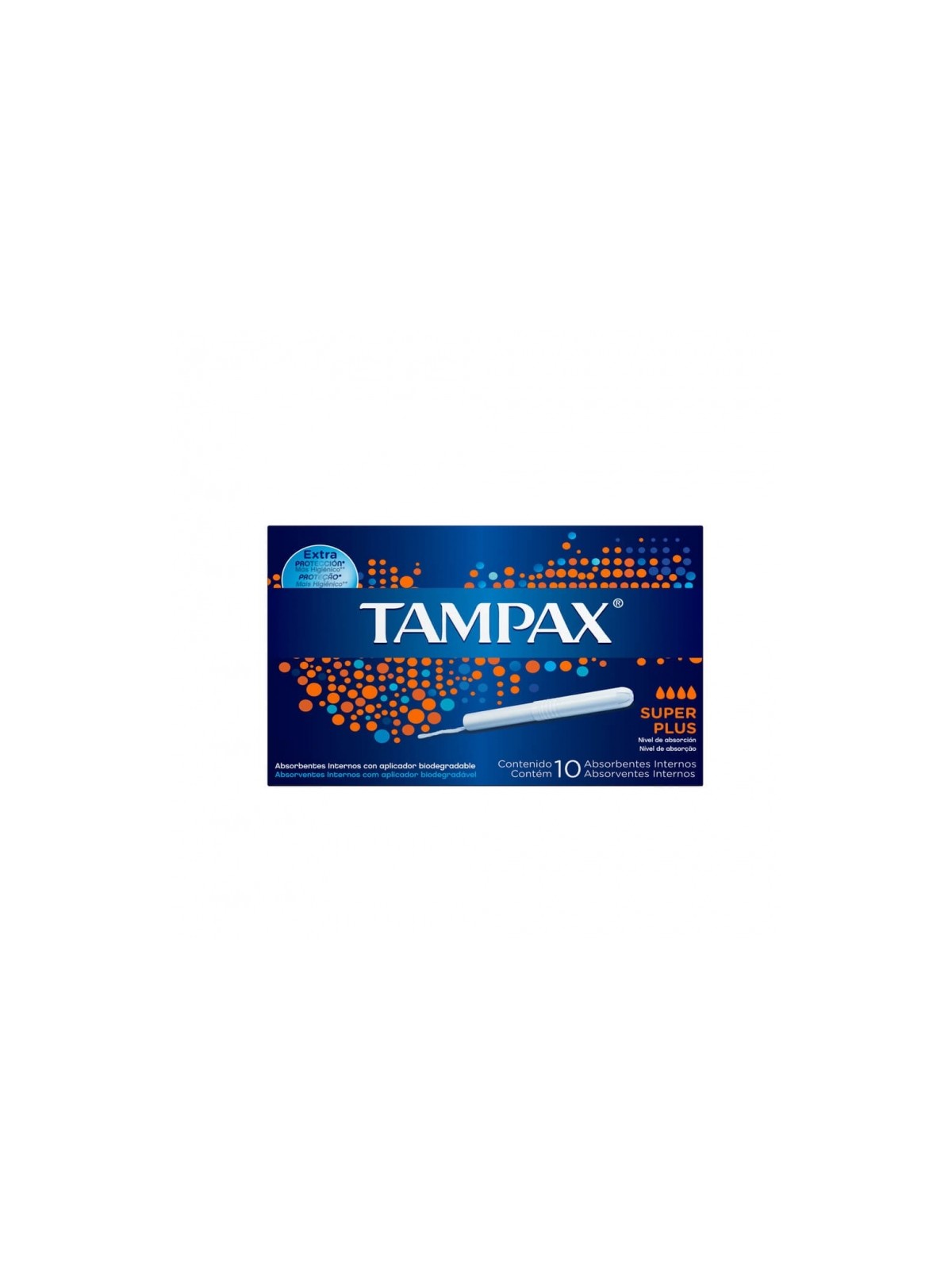 TAMPAX X 10 SUPER PLUS