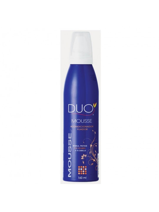 DUO FIJADOR  ESPUMA 160ML.