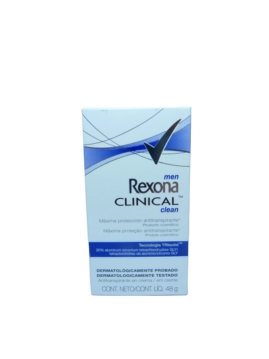 REXONA CLINICAL MEN BARRA X48G