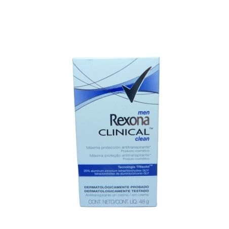 REXONA CLINICAL MEN BARRA X48G