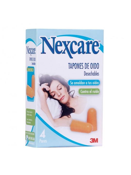 NEXCARE TAPONES OIDO 4 PARES