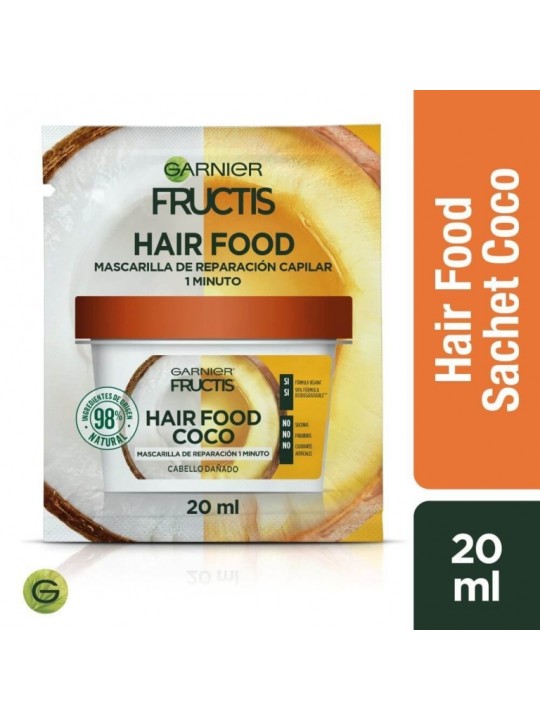 FRUCTIS HAIR FOOD CT COCONUT SCH X 25 GR