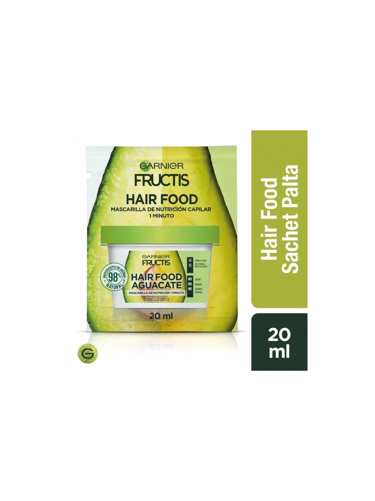 FRUCTIS HAIR FOOD CT AGUACATE SCH X 25 GR