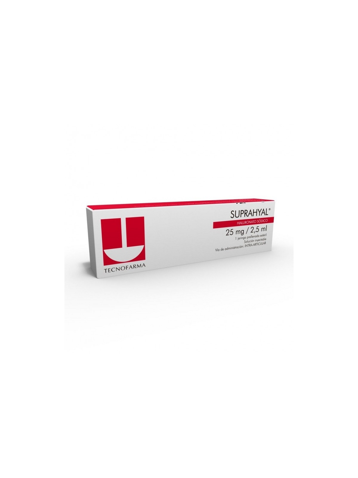 SUPRAHYAL 25MG/2,5ML X 1 JERINGA PRELLENADA