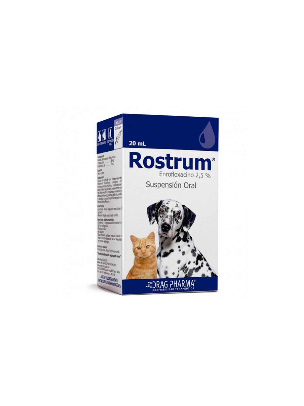 ROSTRUM 2.5% X 20 ML