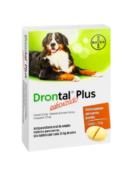 DRONTAL PLUS 35 KG CLINICO COM  X 1