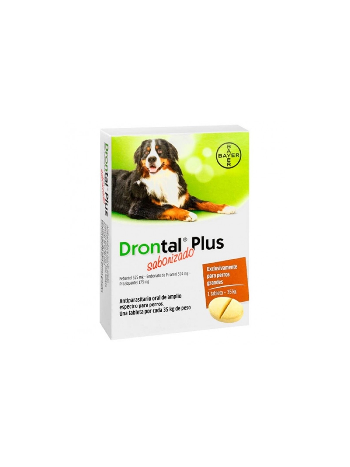 DRONTAL PLUS 35 KG CLINICO COM  X 1