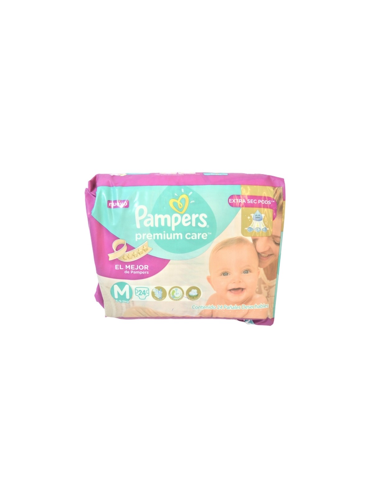 PAMPERS PREMIUM CARE MED X24