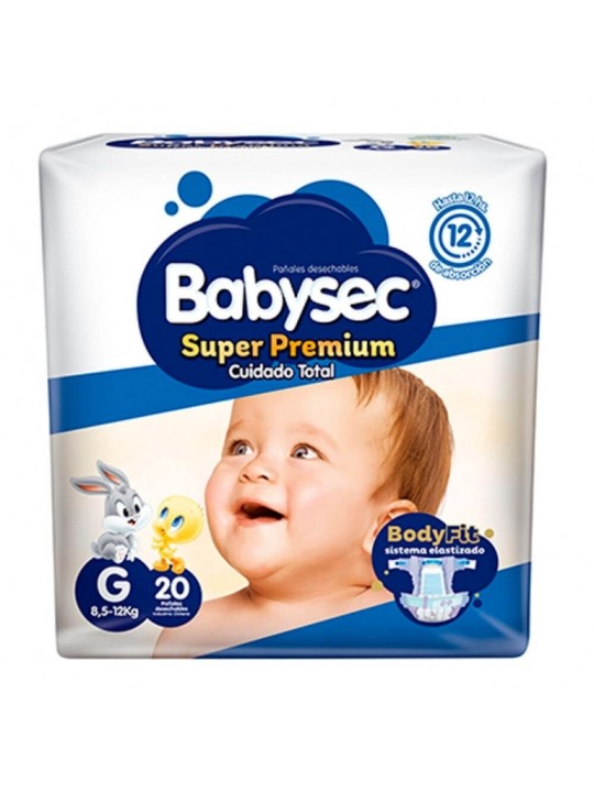 BABYSEC PAÑAL BEBE PREMIUM G X20