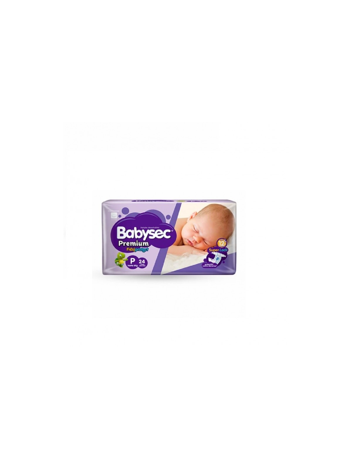 BABYSEC PAÑAL BEBE PREMIUM P X24