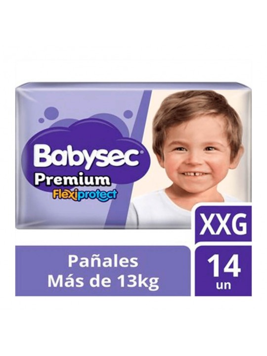 BABYSEC PREMIUM XXG 14 UNDADES