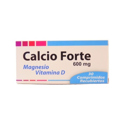 CALCIO FORTE 600mg/VITD X30 COM