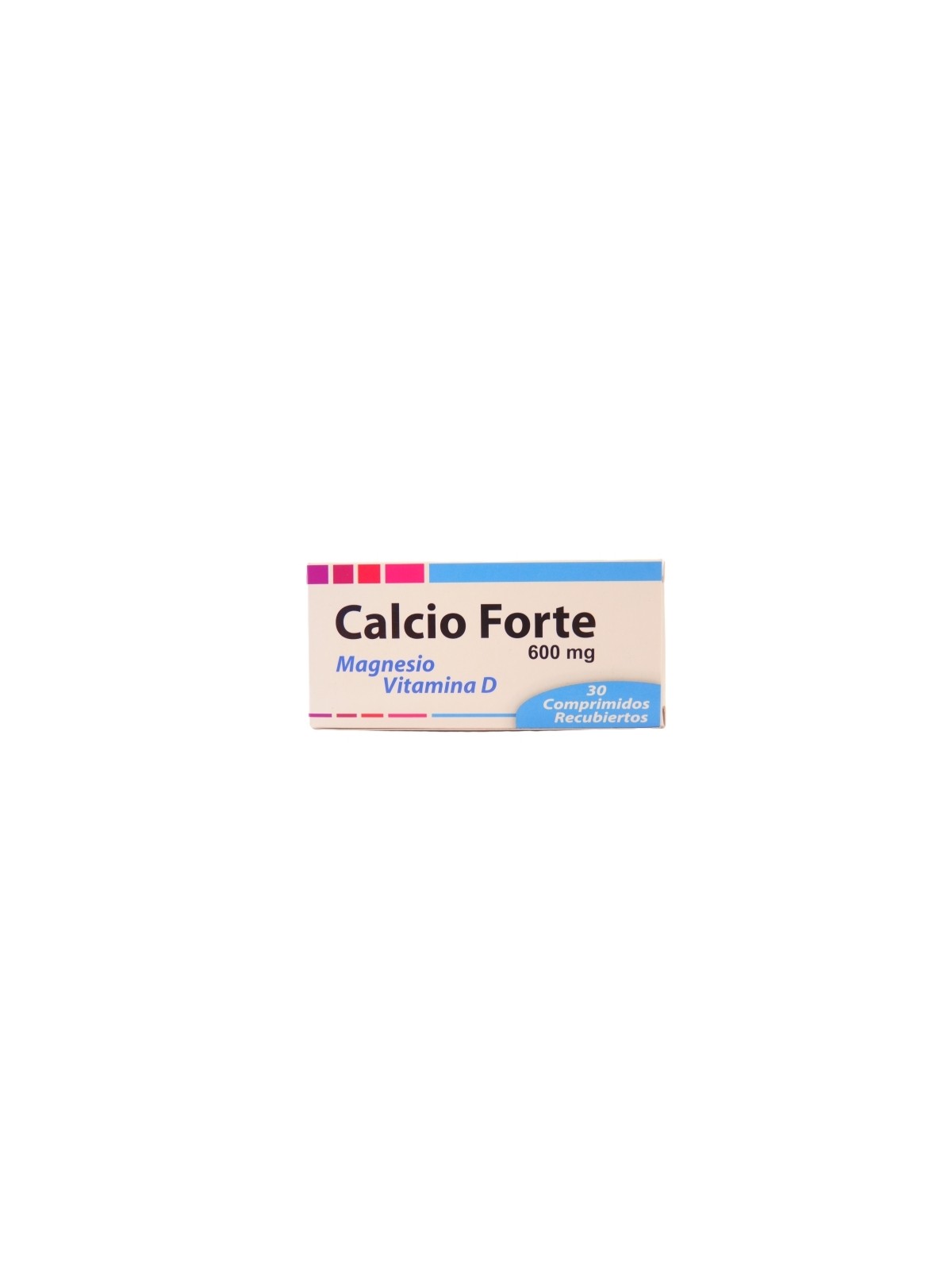 CALCIO FORTE 600mg/VITD X30 COM