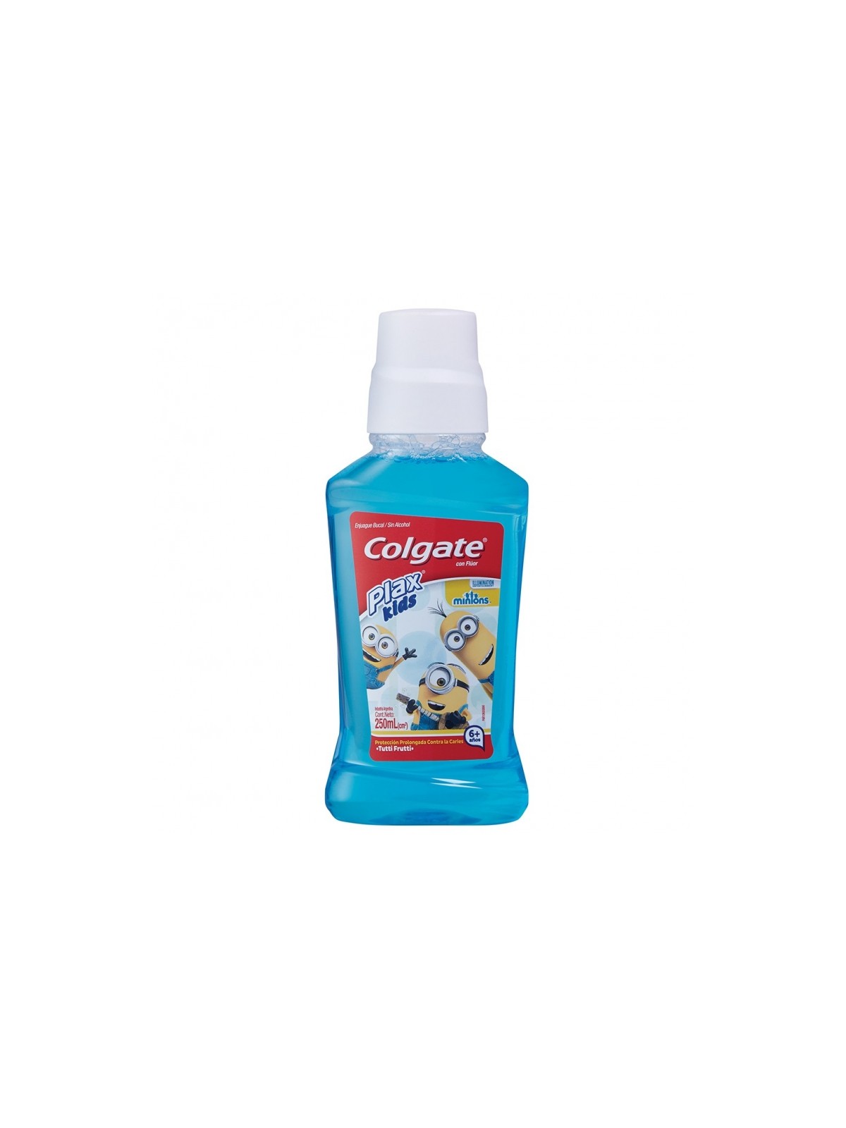 COLG PLAX KIDS ENJ BUCAL SIN ALCOHOL 250ML