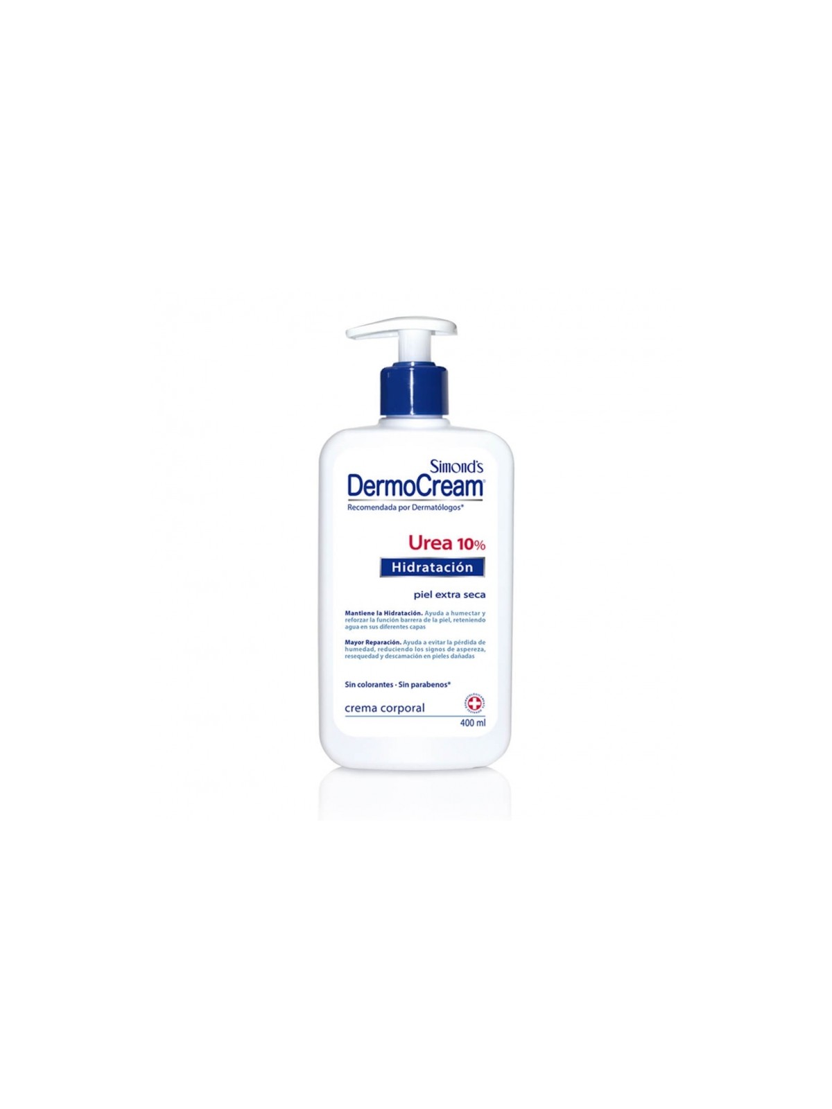 SIMONDS DERMOCREAM HIDRAT UREA LOC 10% X 400 ML