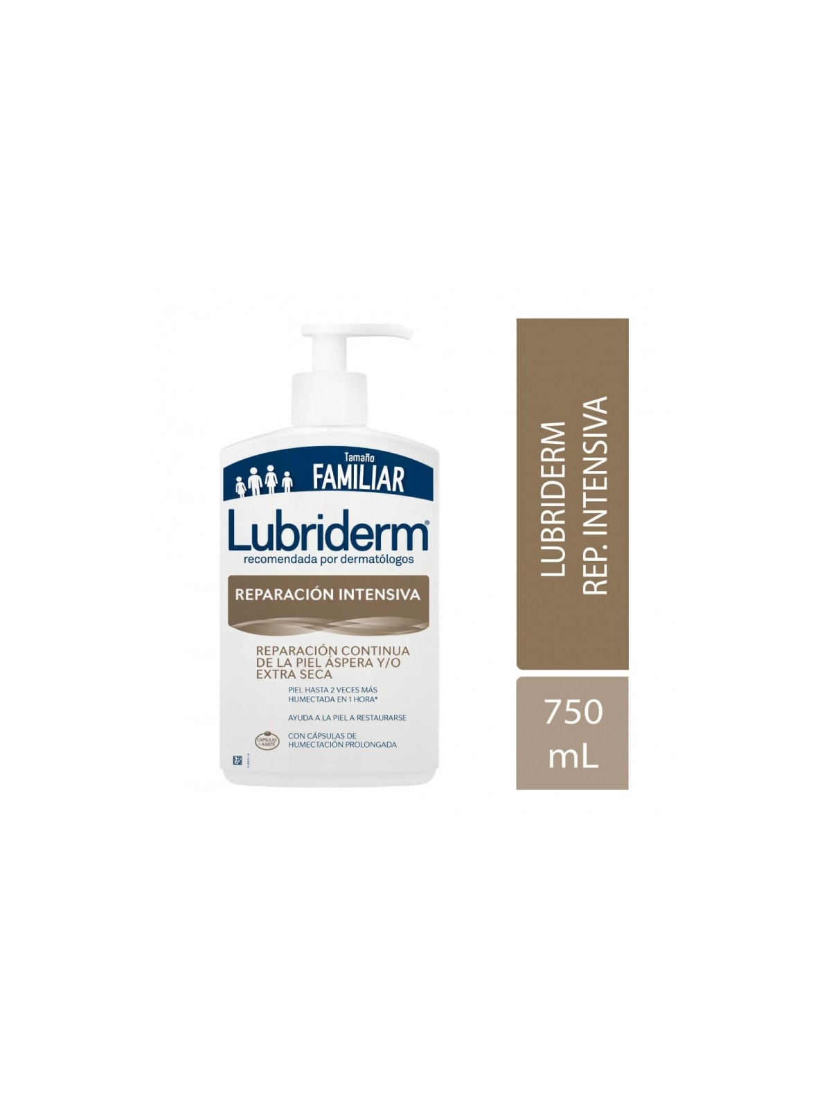 LUBRIDERM REPARACIÓN INTENSIVA X 750ML.