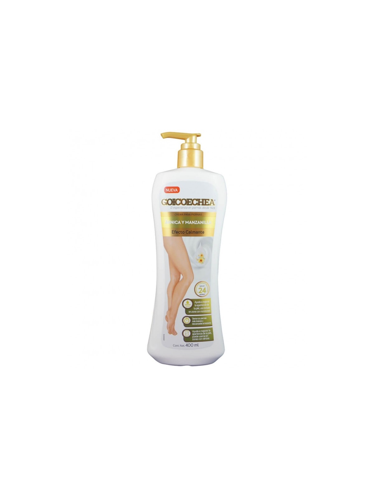 GOICOECHEA CR ARNICA/MANZANILLA X 400 ML