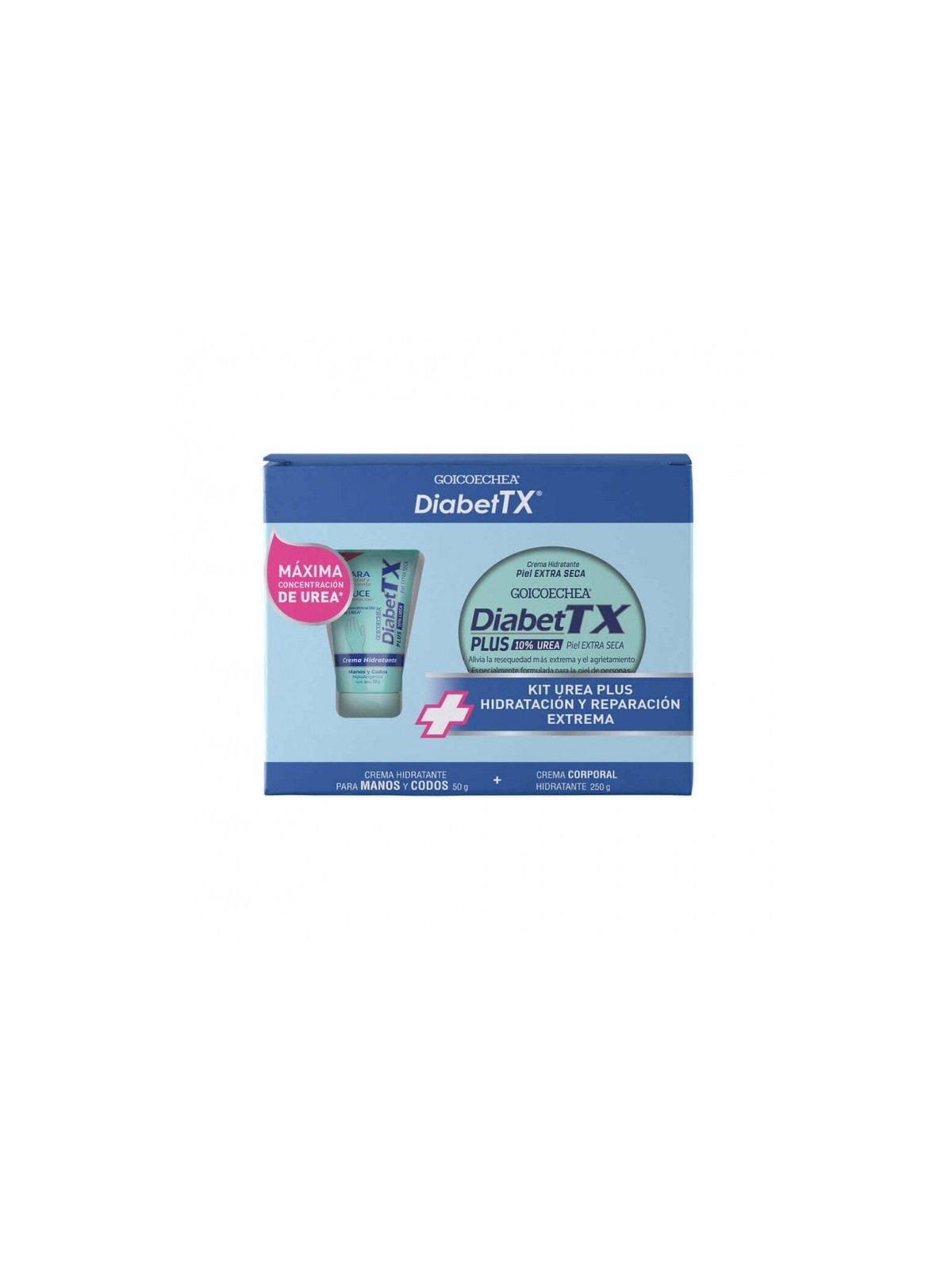 DIABET TX EMULS COR 400 ML + CREMA MANOS Y CODO 75 ML