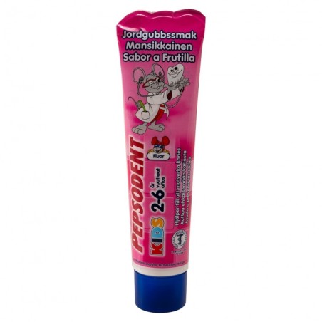 PEPSODENT CREMA DENTAL NIÑOS 2-6 AÑOS FRUTA 50ML