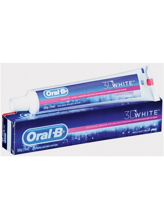 ORAL-B 3D WHITE CREMA DENTAL 100 GRS