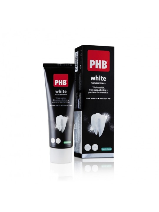 PHB WHITE  PASTA  MENTA FRESCA 75ML