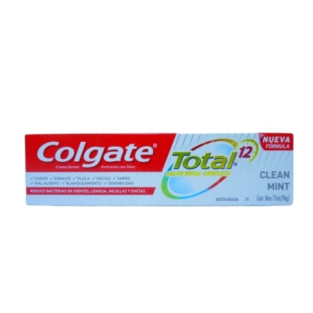 COLGATE CLEAN MINT TOTAL12 X97G