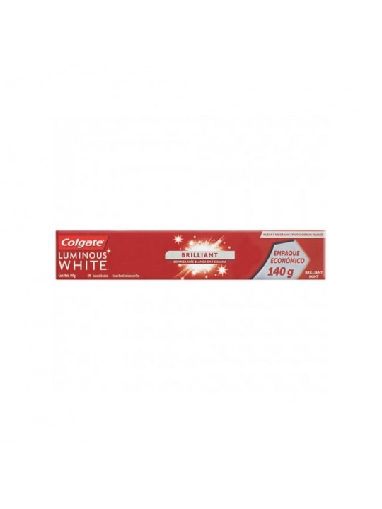 COLGATE LUMINOUS WHITE PAS.X140G