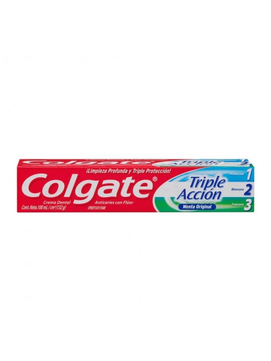 COLGATE TRIPLE ACCIÓN PAS.X100G