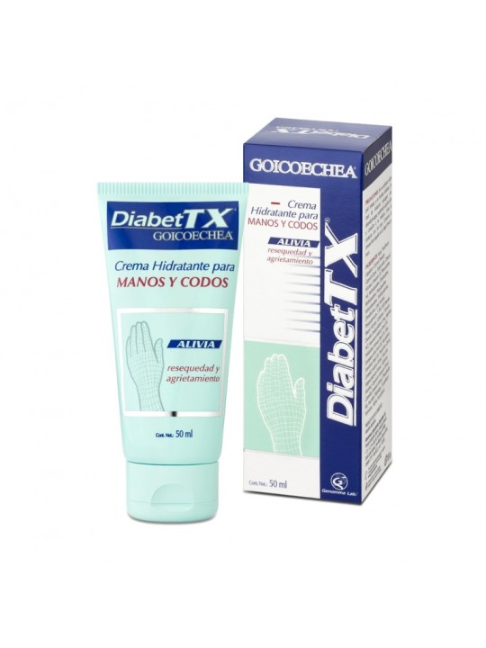 DIABET TX CRE MANOS Y CODOS X 75 ML