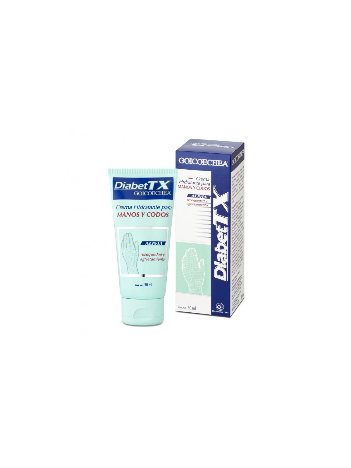 DIABET TX CRE MANOS Y CODOS X 75 ML