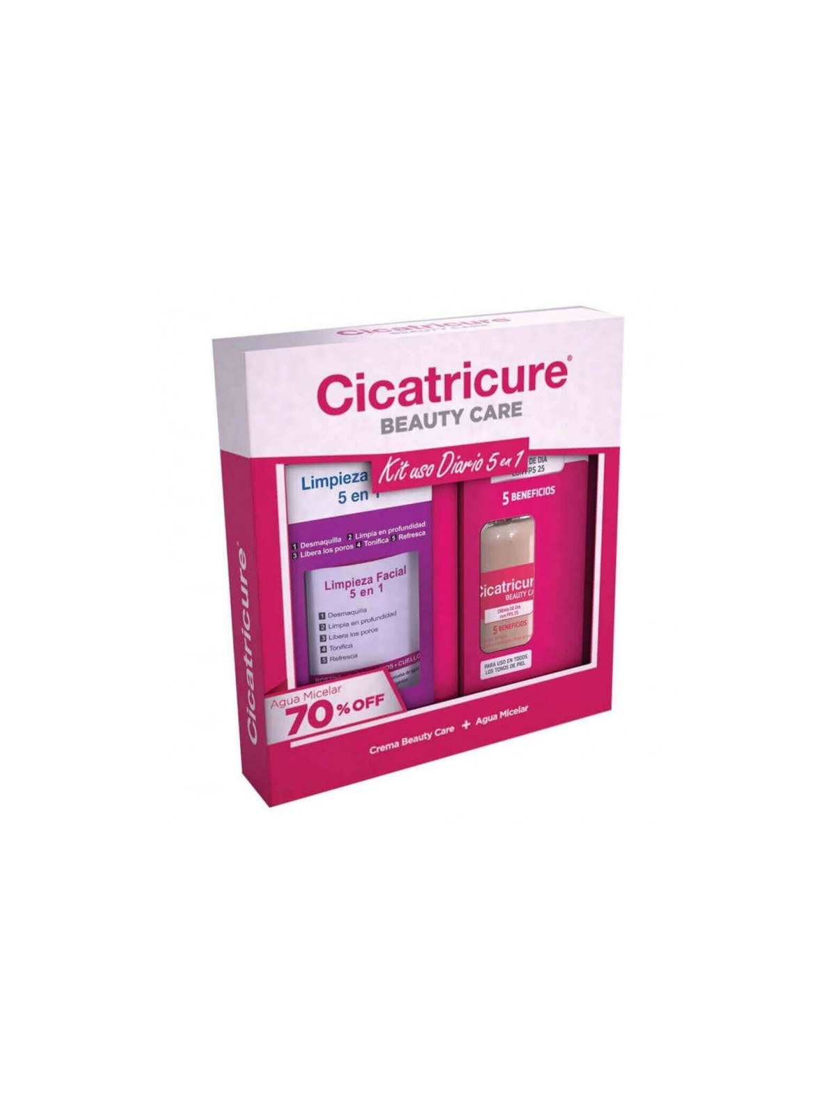 CICATRICURE PACK BEAUTY CARE 50GR + AGUA MIC