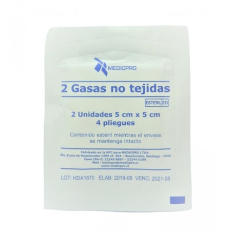 GASA ESTERILIZADA 5X5 2 UN