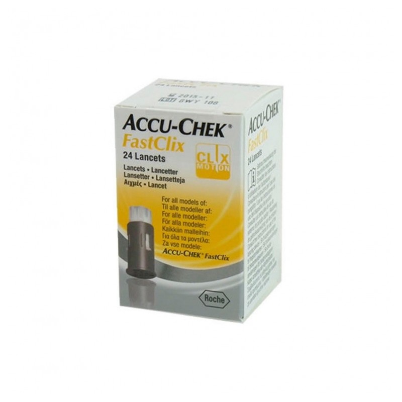 ACCU-CHEK FASTCLIX LANCETAS X 24 UNID