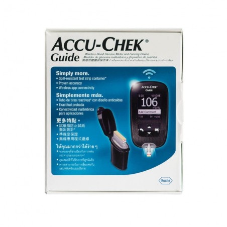 ACCU-CHEK KIT GUIDE GLUCOMETRO