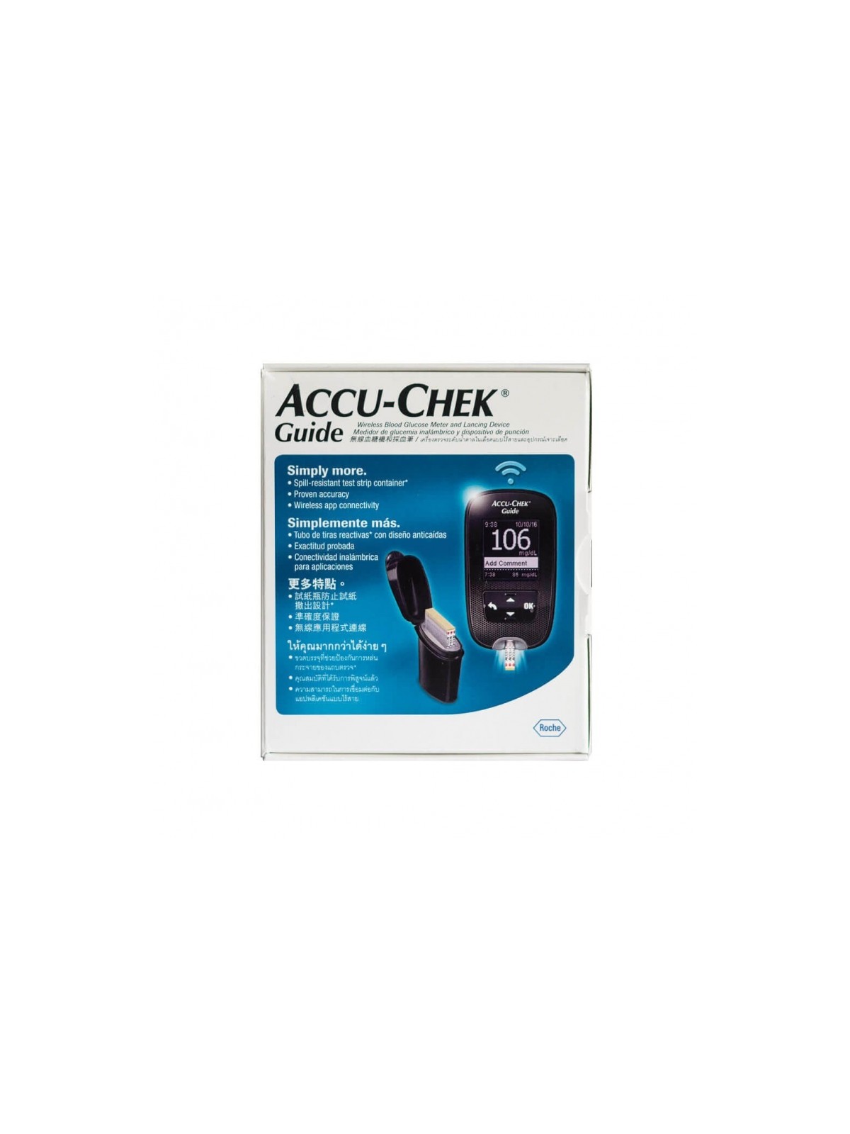 ACCU-CHEK KIT GUIDE GLUCOMETRO