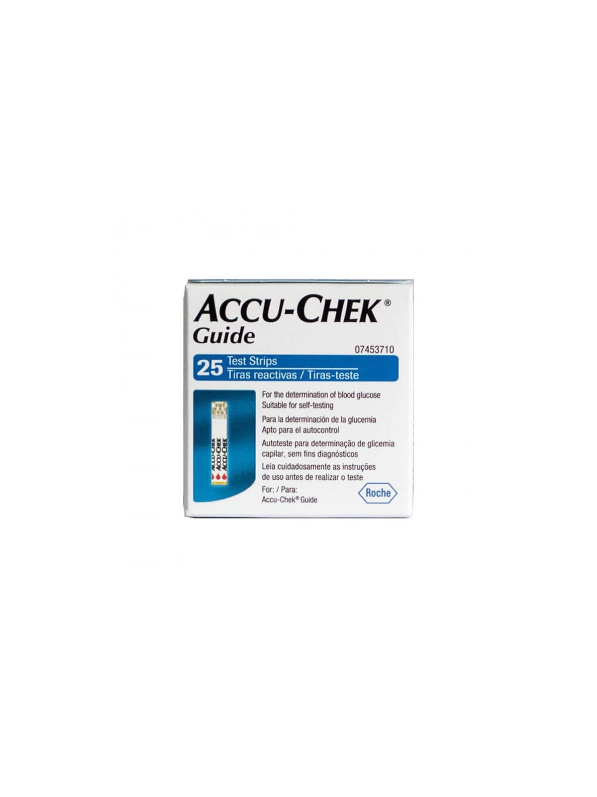 ACCU-CHEK GUIDE X 25 TIRAS REACTIVAS