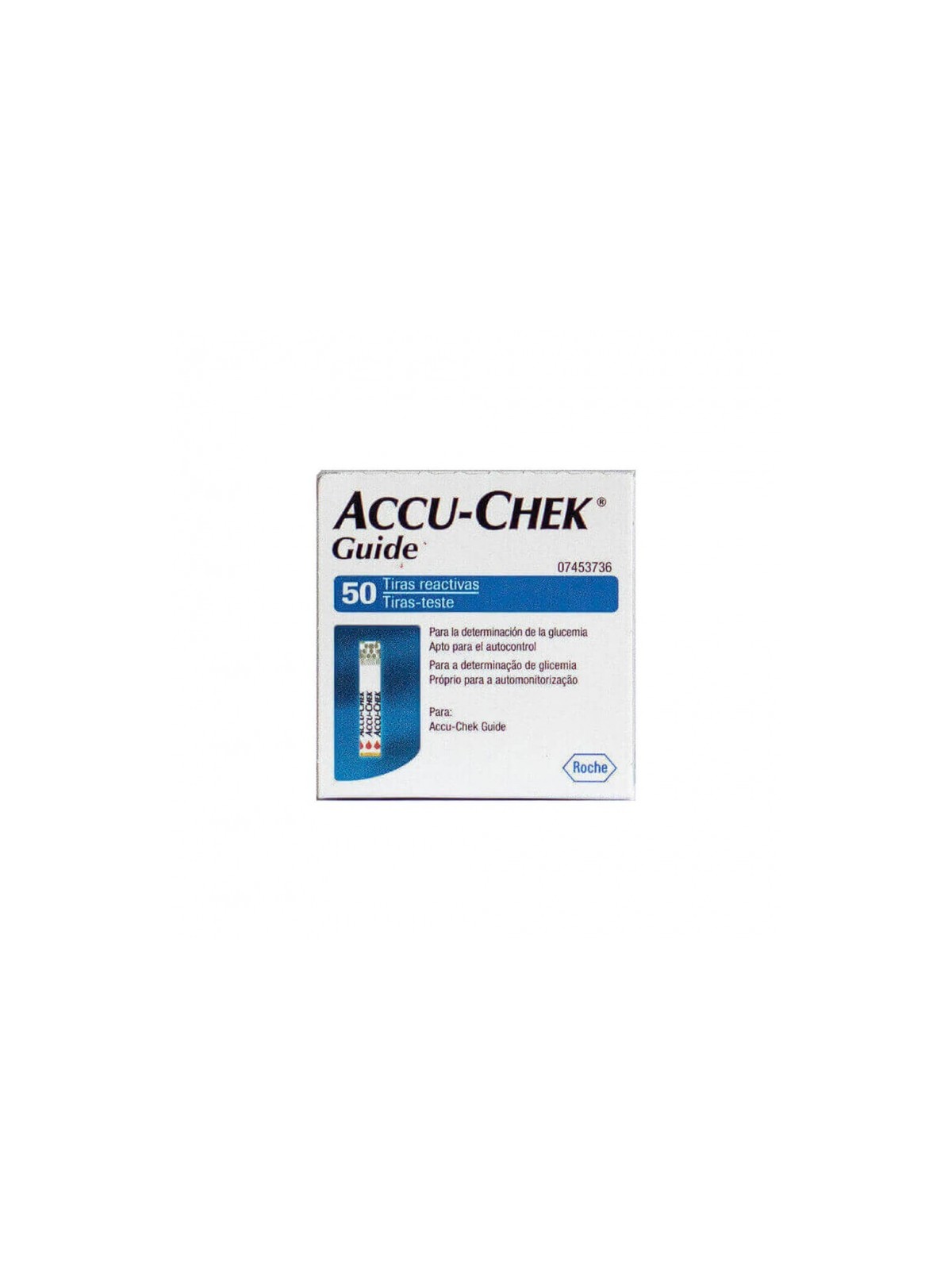 ACCU-CHEK GUIDE X 50 TIRAS REACTIVAS