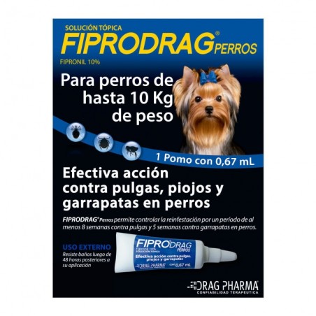 FIPRODRAG PERROS 10  KILOS