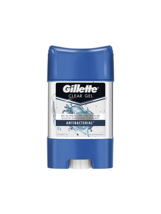 GILLETTE CLEAR GEL ANTIBACTERIAL 82G